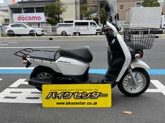 ホンダ　ベンリィ１１０　インジェクション　フロントバスケット　リアキャリア　白