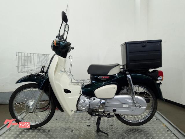 ホンダ スーパーカブ50　35,000km FI 4速 セル一発 ﾌﾛﾝﾄ･ﾘｱBOX付 即乗りOK ホンダ スーパーカブ50 AA09 リアボックス センターキャリア