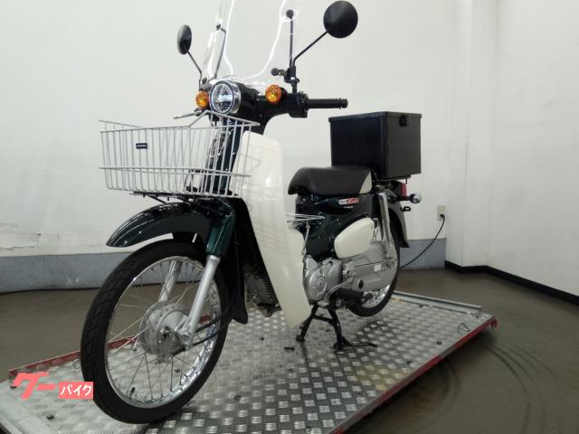 ホンダ スーパーカブ50　35,000km FI 4速 セル一発 ﾌﾛﾝﾄ･ﾘｱBOX付 即乗りOK ホンダ スーパーカブ50 AA09 リアボックス センターキャリア