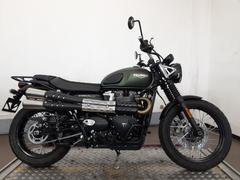 ＴＲＩＵＭＰＨ　スクランブラー９００　ＥＴＣ２．０　オプション多数　ヒートグリップ、センタースタンド、ドレッサーバー、ライトベゼル付き　７３５４４