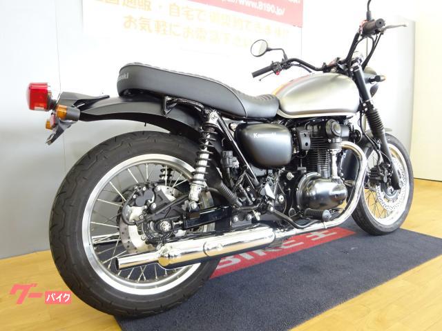 カワサキ Ｗ８００　ストリート　２０２１年モデル！　シート・ウインカーカスタム！ワンオーナー車両！ＥＴＣ２．０標準装備！の画像（新潟県