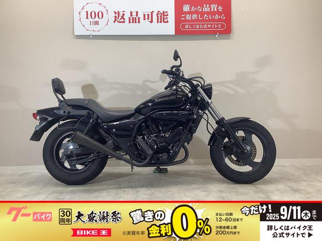 エリミネーター２５０Ｖ／２００２年モデル／バックレスト／カスタムウィンカー／サイドバックサポート