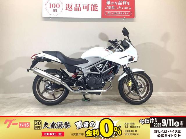 ＶＴＲ２５０Ｆ　２０１５年モデル．／ＭＯＲＩＷＡＫＩ製マフラー／純正スペアキーあり