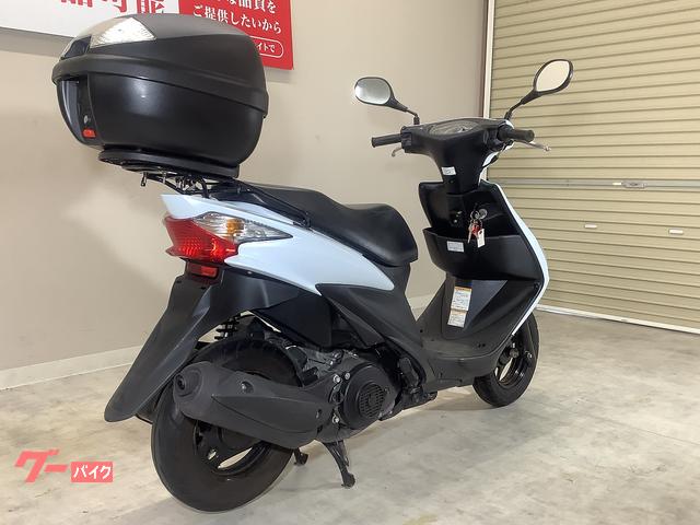 スズキ アドレスV125S 2013年モデル／リアボックス／複製キー