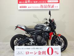 ＴＲＩＵＭＰＨ　トライデント６６０　ワンオーナー／Ｍａｔｒｉｓリアショック／アジャスタ付きカスタムレバー