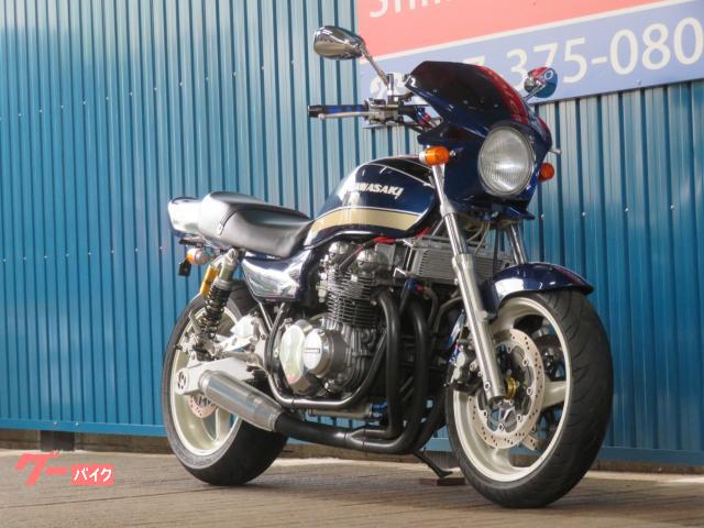 ゼファー750 外装セット 青タイガー - オートバイ