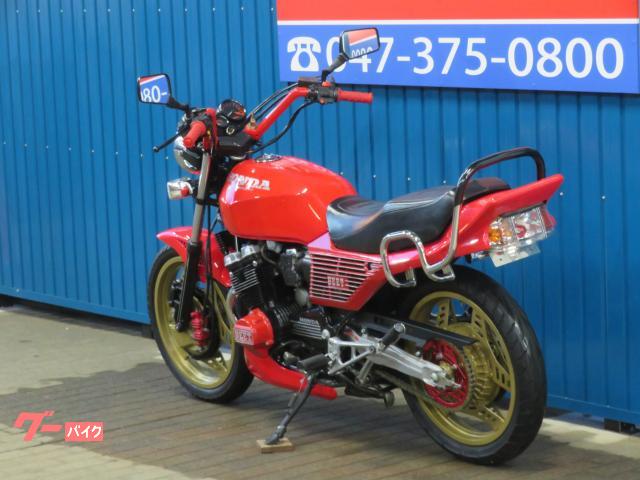 ホンダ ＣＢＸ４００Ｆ ４２１１４ ＢＥＥＴ外装 ＢＥＥＴポイントカバー アンダーカウル 前後ゴールドホイール 赤ソリッド  マーシャル｜シイナモータース市川店 絶版館｜新車・中古バイクなら【グーバイク】