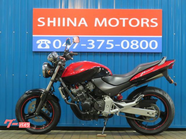 ホンダ ＨＯＲＮＥＴ ８１３６６ 赤／黒カラー ＭＣ３１ 前後ブラックホイール｜シイナモータース船橋店 ベース館｜新車・中古バイクなら【グーバイク】