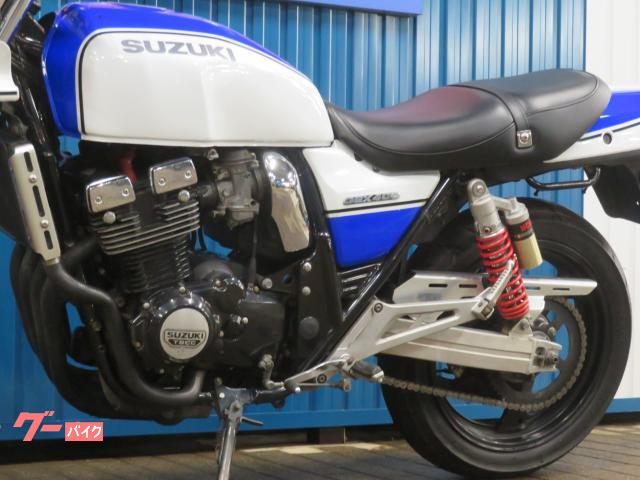 スズキ ＧＳＸ４００インパルス Ｓ Ｂ０１１５ クーリーカラー ビキニカウル 前後ブラックホイール ＧＫ７９Ａ｜シイナモータース船橋店  ベース館｜新車・中古バイクなら【グーバイク】