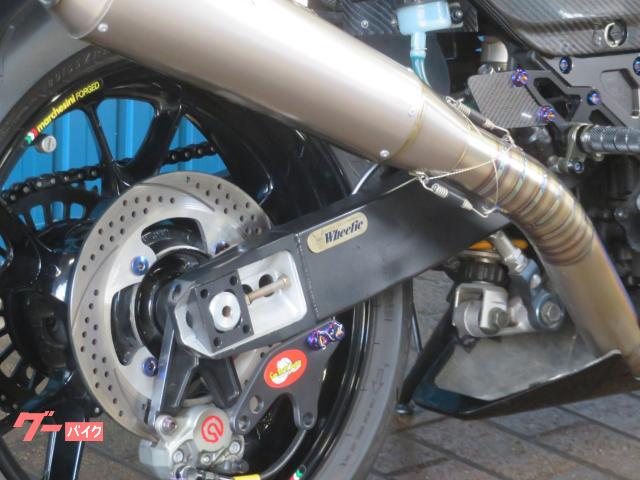 カワサキ GPZ900R A1423 原田消音器チタンマフラー