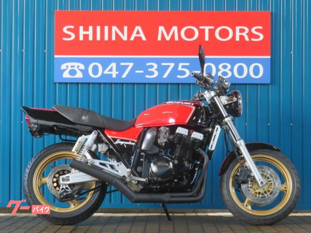 ＧＳＸ４００インパルス　ＨＢ００８０　ヨシムラカラー　ブラック集合管　前後ゴールドホイール　ＧＫ７９Ａ