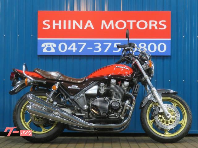 ＺＥＰＨＹＲ１１００　ＨＢ００９２　火の玉カラー　４本出しマフラー　アップハンドル　メッキフェンダー　タックロールシート