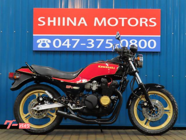ＧＰＺ４００　ＨＢ０１０８　ブラック集合管　ゴールドホイール　ＢＥＥＴカバー