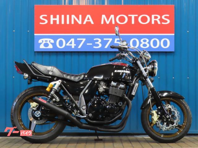 ＺＲＸ４００　Ａ１５５５　モリワキ集合管　ブレンボキャリパー　オーリンズリアサス　アップハンドル　マーシャルホワイトレンズ