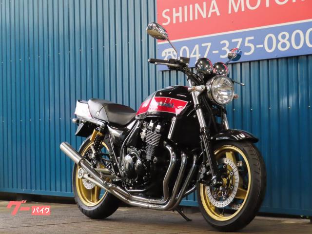 カワサキ ZRX400－II HB0151 メッキ集合管 前後ゴールド
