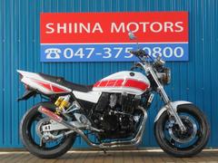 ヤマハ　ＸＪＲ４００Ｒ　Ｂ００３０　赤／白ストロボカラー　キングロード８８マフラー　前後ブラックホイール　ＲＨ０２Ｊ