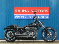 ＨＡＲＬＥＹ−ＤＡＶＩＤＳＯＮ　ＦＸＳＢ　ブレイクアウト　Ａ００５５　タービンホイール　ターンアウトマフラー　エイプハンガーハンドル　ＥＴＣ搭載