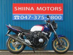 ホンダ　ＣＢ４００Ｓｕｐｅｒ　Ｆｏｕｒ　ＶＴＥＣ　ＳＰＥＣ３　Ｂ００４９　ヨシムラマフラー　トリコロールカラー　前後ゴールドホイール