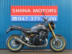 カワサキ　Ｚ９００ＲＳ　ＳＥ　Ａ１１８２　登録済未使用車　２０２５年モデル　メタリックフラットスパークブラック　オーリンズリアサス