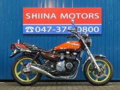 カワサキ　ＺＥＰＨＹＲ４００　ＨＢ００３５　火の玉カラー　タックロールシート　アップハンドル　Ｚ２テールランプ　メッキフェンダー　グラブバー