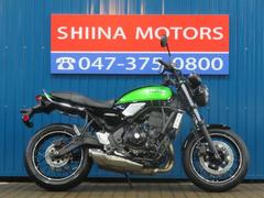カワサキ　Ｚ６５０ＲＳ　Ａ１３４１　キャンディーライムグリーン　ＥＴＣ搭載　ＡＢＳ　エンジンガード