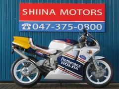 ホンダ　ＮＳＲ２５０Ｒ　ＨＢ００６９　ＭＣ２１　ロスマンズカラー　前後ホワイトホイール
