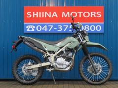 カワサキ　ＫＬＸ２３０シェルパ　Ａ１４３４　２０２５年モデル　ミディアムスモーキーグリーン　ハンドガード　ＬＥＤヘッドライト