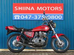 スズキ　ＧＳ４００　ＨＢ００９５　メッキ集合管　ＢＥＥＴアルフィンカバー　スモークウインカー　逆車