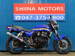 カワサキ　ＺＲＸ４００−II　Ａ１５１３　ＢＥＥＴマフラー　タンデムバー　ＥＴＣ搭載　キャンディサンダーブルー　エンジンガード