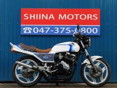 ホンダ　ＣＢＸ５５０Ｆ　Ａ１５１４　青／白カラー　ＢＥＥＴアルフィンカバー　ブラウンタックロール　集合管