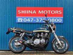 カワサキ　ＺＥＰＨＹＲ７５０ＲＳ　Ａ１５１８　Ｚ２外装　ブラック集合管　アップハンドル　メッキフェンダー　ＥＴＣ搭載