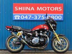 カワサキ　ＺＥＰＨＹＲ７５０　Ａ１５３６　前後オーリンズサスペンション　ＪＢパワーマグタンホイール　オオニシヒートマジックマフラー　ＦＣＲ