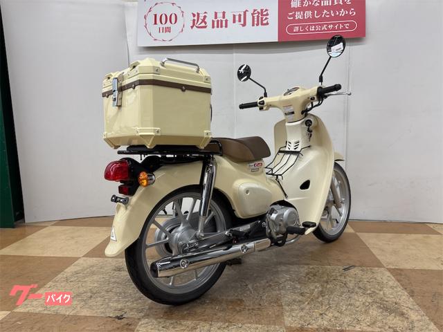 ホンダ　スーパーカブ110 ベージュ　低走行　リアボックス　動画あり　大阪 I installed Next Stage's 45L rear box on a Honda Super Cub 110