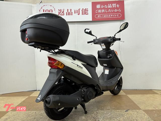 スズキ アドレスV125 2013年モデル リアボックス装備｜バイク