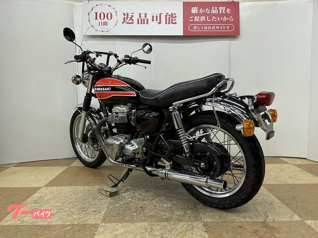 カワサキ W650 社外マフラー／スクリーン／サドルバッグステー