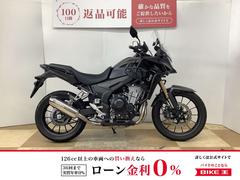 ホンダ　４００Ｘ　２０２２年モデル　ＭＯＲＩＷＡＫＩ製スリップオンマフラー　エンジンガード装備