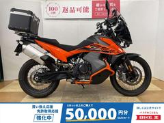ＫＴＭ　８９０アドベンチャー　トップケース　エンジンガード装着　フォグランプ