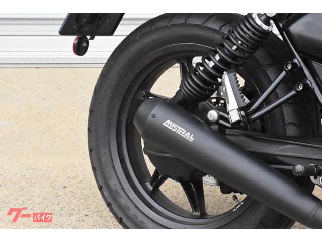 qmqkk308モトグッツィ V7 ミストラル マフラー MGH-V7850SHORT-BP MISTRAL V7 850 EURO5用ステンレス製リバース