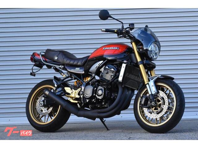 Ｚ９００ＲＳ　リアサスオーリンズ　マフラー　ハンドル　ステップ社外