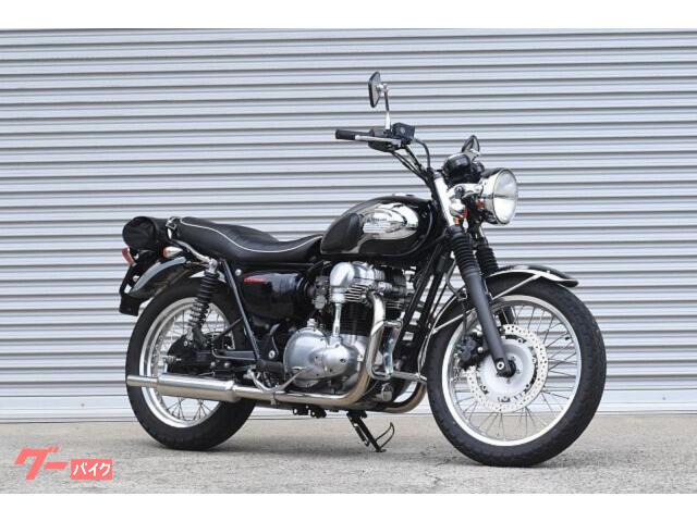 Ｗ４００　エンジンガード　社外マフラー