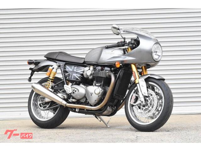 スラクストン１２００　カスタムシート　社外ミラー