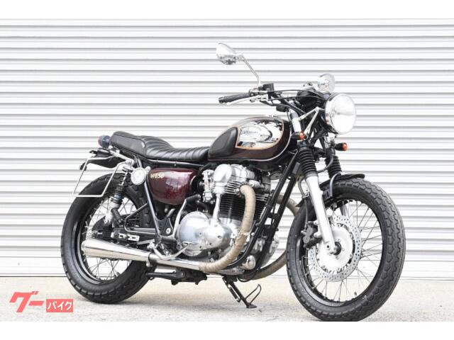 Ｗ６５０　ＦＣＲキャブ　リアサスオーリンズ　マフラー　ハンドル　シート社外