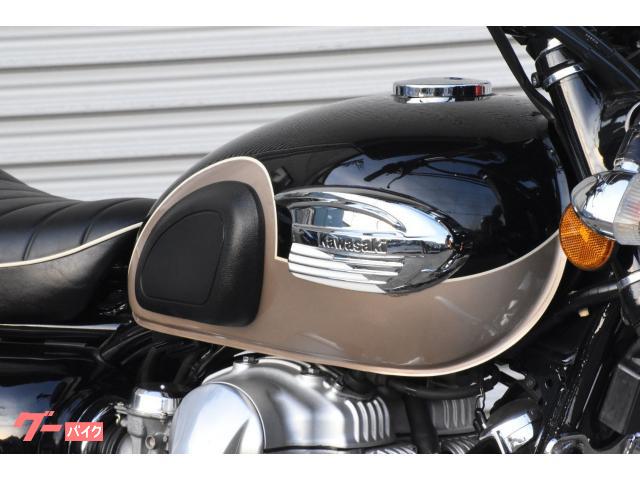 カワサキ W650 リアキャリア エンジンガード｜ビジョギマンケーブ