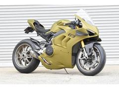ＤＵＣＡＴＩ　パニガーレＶ４スペチアーレ　アクラポビッチフルエキ　車検用マフラー付属