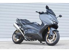 ヤマハ　ＴＭＡＸ５６０　ストームマフラー　レバー　スクリーン社外