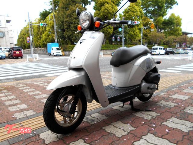 ＜実働車＞ホンダ・トゥデイ ・シルバー・AF61 ・シートとバッテリー新品交換済で大変お得です♪ ホンダ トゥデイ AF61型・バッテリー新品｜荘野商会二輪部｜新車