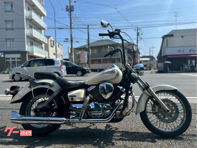 ドラッグスター２５０　ハンドル　フィッシュマフラー
