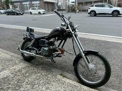 ホンダ　ＪＡＺＺ　ブラック／シルバー　カロングフォークスタム