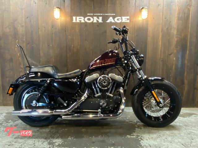 ＸＬ１２００Ｘ　フォーティエイト　ラペラシート、シーシーバー、サイドバッグ、社外サイレンサー