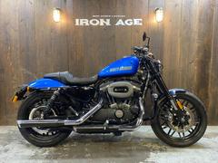 ＨＡＲＬＥＹ−ＤＡＶＩＤＳＯＮ　ＸＬ１２００ＣＸ　ロードスター　エンジンガード　社外サイレンサー　エレクトリックブルー／シルバーフォーチュン